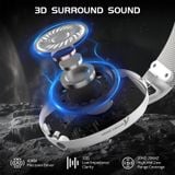  Tai nghe gaming Attack Shark L80 Ultra-Light Tri-Mode - White 