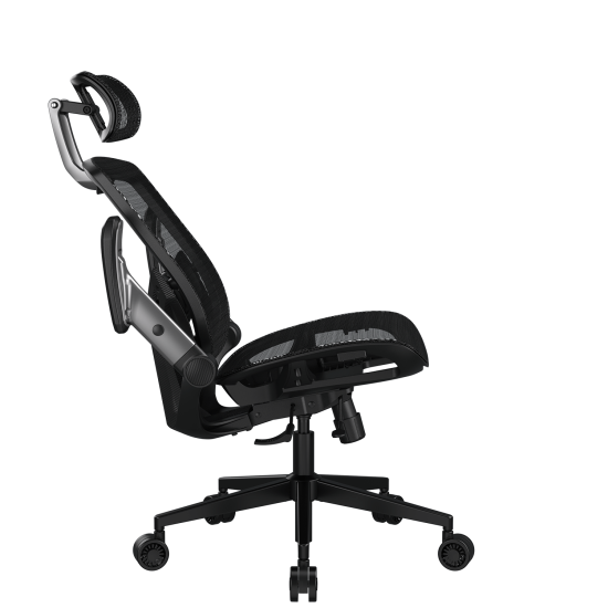  Ghế công thái học COUGAR Speeder One | Đen, 120kg, Chân xoay, Lưng lưới 