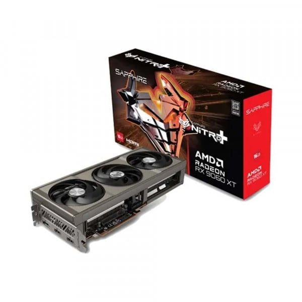  Card màn hình AMD Radeon RX 9060 XT SAPPHIRE NITRO+ Gaming OC | 16GB GDDR6, 2048 SP, 550W 
