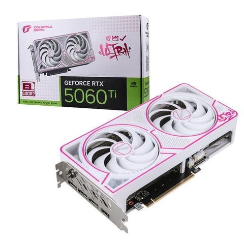 Card màn hình Colorful iGame GeForce RTX 5060 Ti Ultra W DUO OC 8GB-V