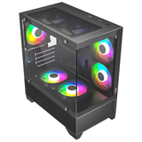  Thùng máy Case Magic Mix Tower Air - Đen | Aio 240, hồ cá 