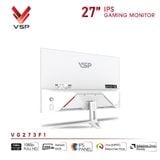  Màn hình Gaming VSP VG273F1 | 27 inch, Full HD, IPS, 200Hz, 1ms, Speaker, trắng 