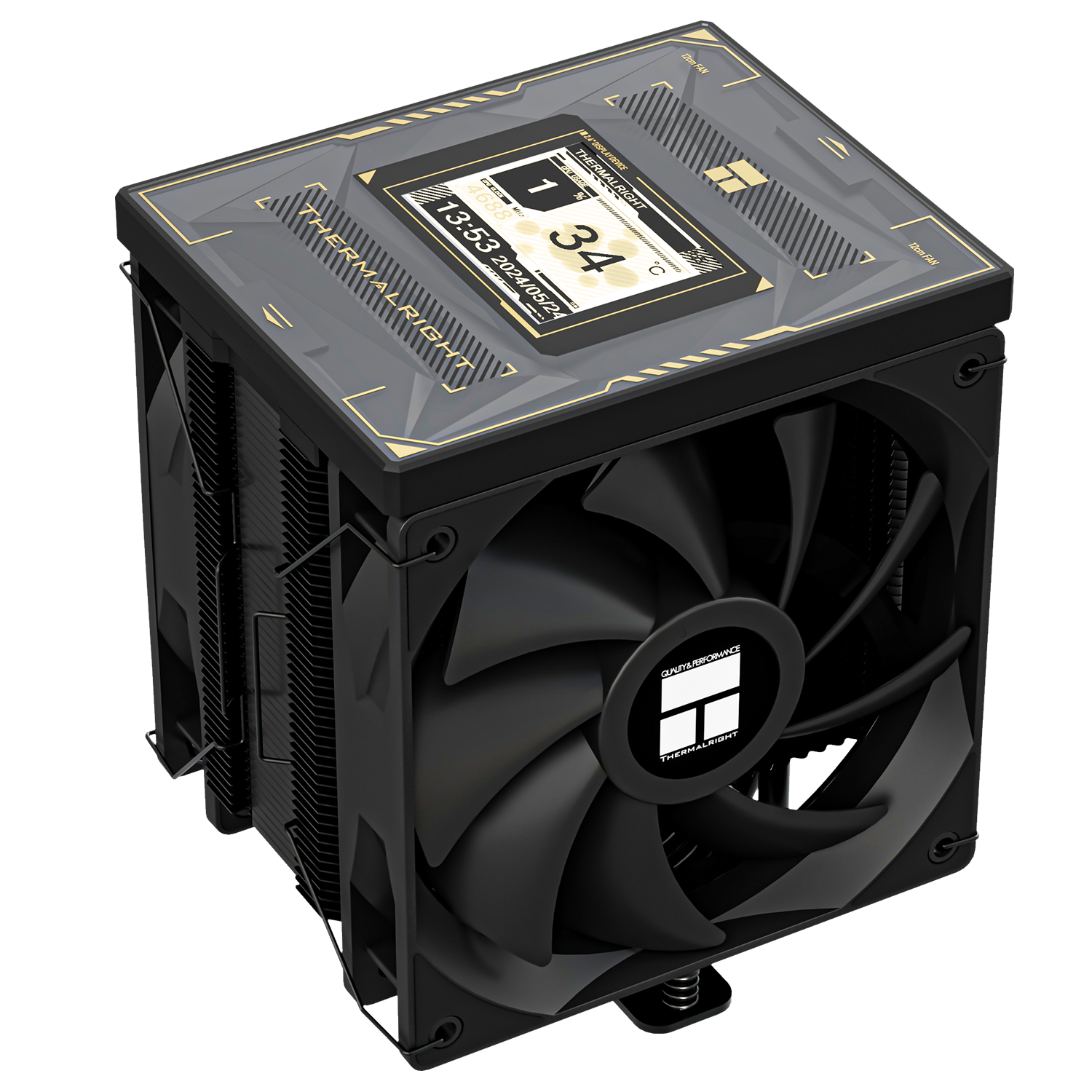 Tản nhiệt khí CPU Thermalright Burst Assassin 120 Vision Black | 2 fan, 6 ống