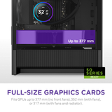  Thùng máy Case NZXT H3 Flow - Đen (CC-H31FB-01) 