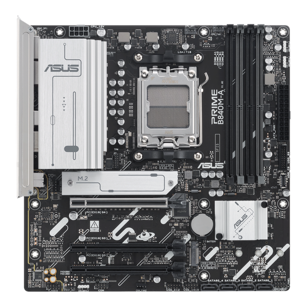  Mainboard ASUS Prime B840M-A DDR5 | AM5, mATX, 4 khe RAM 