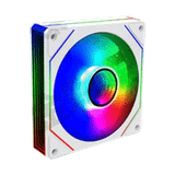  Quạt tản nhiệt PC Leopard S1 | Fan lẻ 120mm, ARGB, Gió ngược, Trắng 