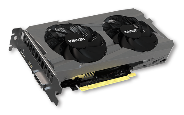  Card màn hình NVIDIA GeForce RTX 3050 Inno3D Twin X2 | 6GB GDDR6, 2304 CUDA, 450W 