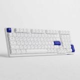  Bàn phím cơ Akko 3098B Multi modes Blue on White | Akko CS Switch - Jelly Pink 