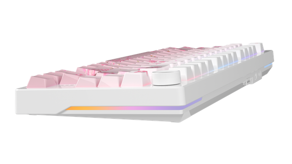  Bàn phím cơ gaming Dareu EK75 Pro | 3 Mode, TKL, Linear Switch, RGB, Pink 