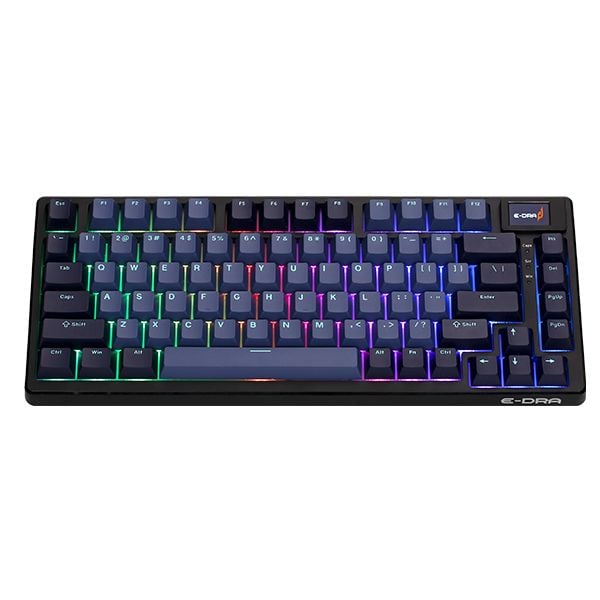  Bàn phím cơ gaming E-Dra EK375 Pro Beta | Có dây, TKL, Linear Switch, RGB 
