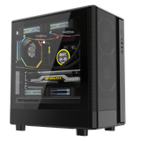  Thùng máy Case DarkFlash DB330M M-ATX | Mặt lưới, đen 