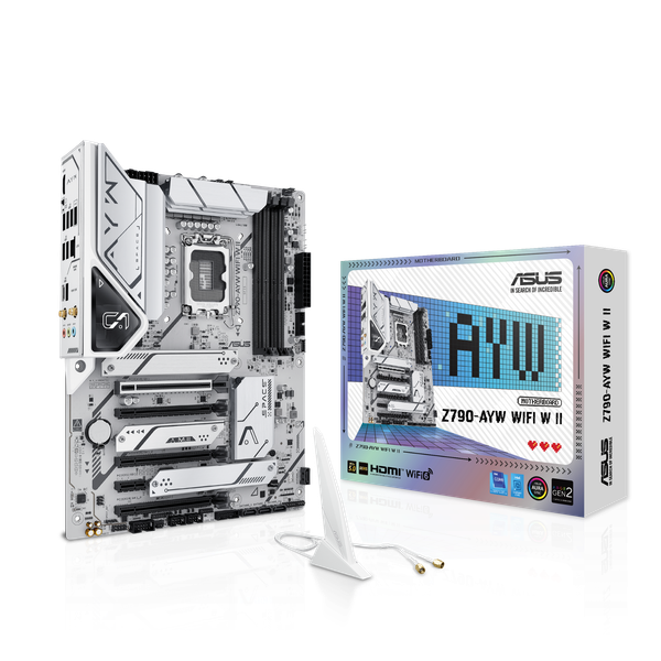  Mainboard ASUS Z790 AYW W II Wifi DDR5 | LGA 1700, ATX, 4 khe RAM 