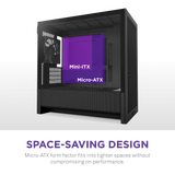  Thùng máy Case NZXT H3 Flow - Đen (CC-H31FB-01) 