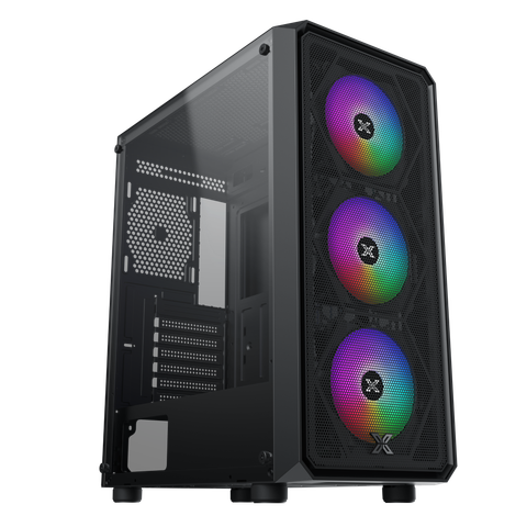 Thùng máy Xigmatek DUO X 3F ATX - Black