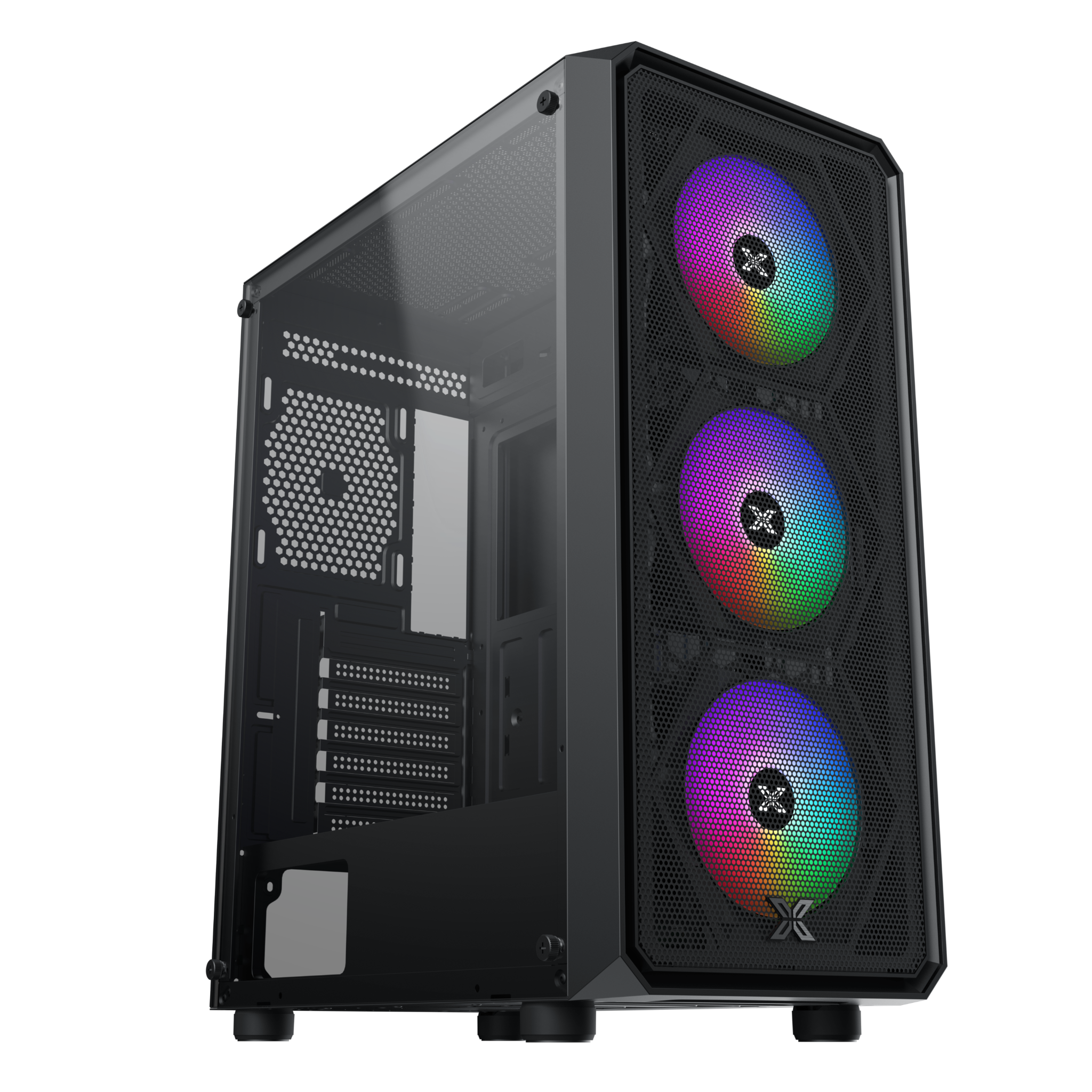 Thùng máy Xigmatek DUO X 3F ATX - Black