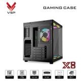  Thùng máy Case VSP X8 - Đen | Hồ cá, không kèm fan 