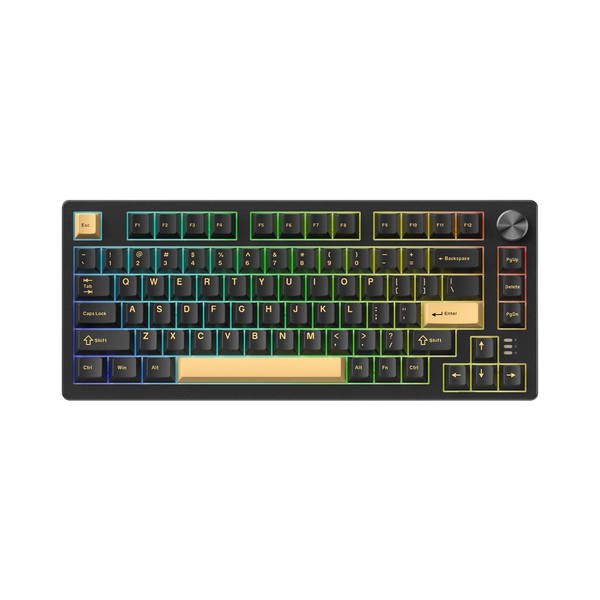 Bàn phím cơ gaming Dareu EK75 Rapid Trigger | Có dây, TKL, Magnetic Switch, RGB, Black, Rapid Trigger 