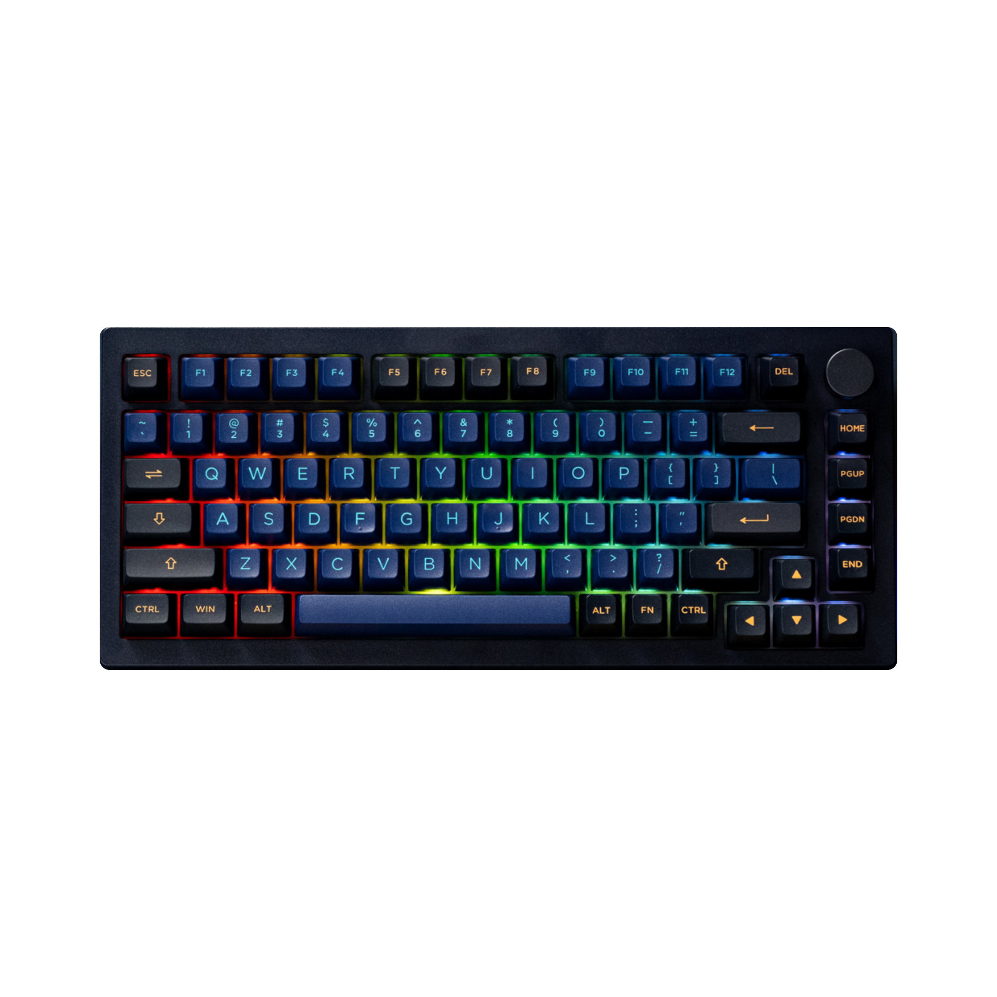 Bàn phím cơ Akko 5075B Plus Horizon | Switch Cream Yellow Pro (New Keycap)