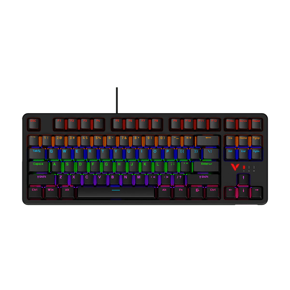 Bàn phím cơ Gaming Rapoo V500 Pro 87 - Red Switch