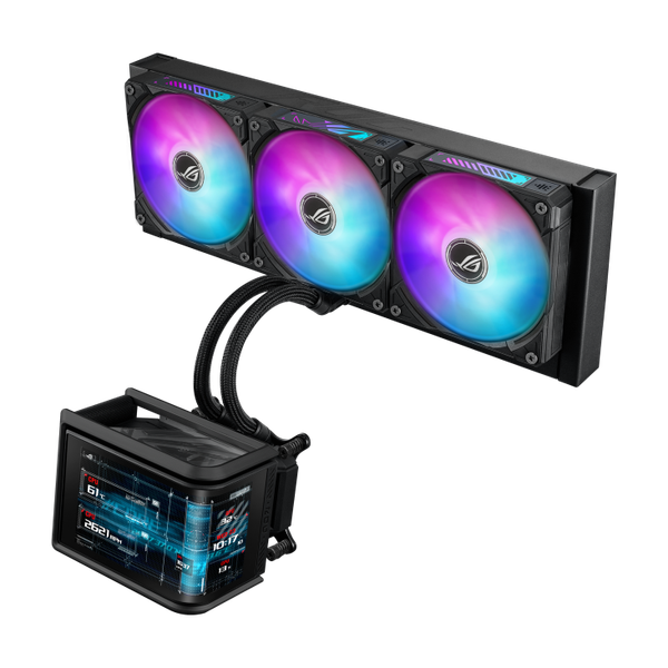  Tản nhiệt nước ASUS ROG Ryuo IV SLC 360 | ARGB Display, Đen 