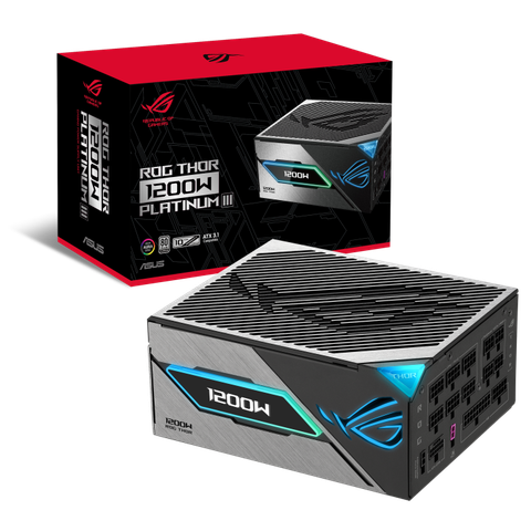 Nguồn máy tính ASUS ROG Thor 1200 Gen III 1200W 80 Plus Platinum | Full Modular, ATX