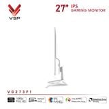  Màn hình Gaming VSP VG273F1 | 27 inch, Full HD, IPS, 200Hz, 1ms, Speaker, trắng 