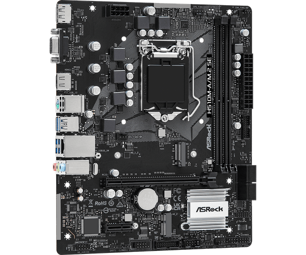  Mainboard ASRock H510M-A/M.2 SE DDR4 | LGA 1200, mATX, 2 khe RAM 