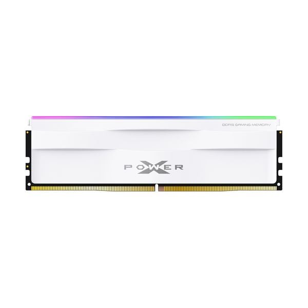  RAM PC Silicon Power XPOWER Zenith RGB 16GB RGB DDR5 White | (1x16GB), 5600MHz, Intel XMP/AMD EXPO SP016GXLWU560FSH 