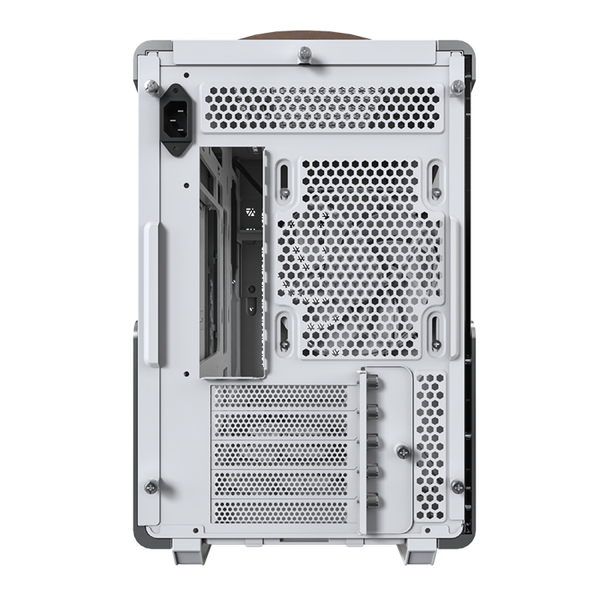  Thùng máy Montech Heritage Pro (Mini PC) | Trắng, kèm sẵn 4 fan 