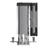  Tản nhiệt khí CPU CoolMoon GT600 ARGB - Black (Hiển thị nhiệt độ) 