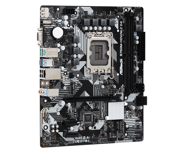  Mainboard ASRock B760M-HDV/M.2 DDR4 | LGA 1700, mATX, 2 khe RAM 