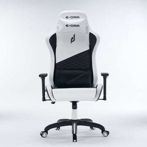 Ghế Gaming E-Dra EGC231 - WISDOM | Chân xoay, trắng