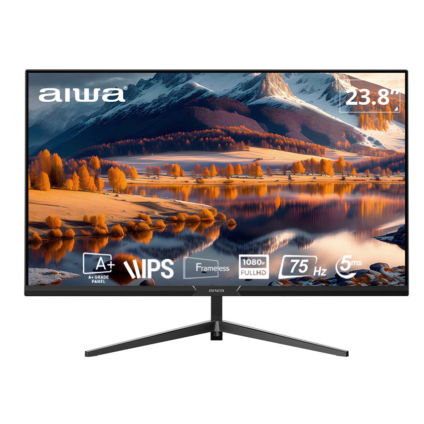 Màn hình văn phòng AIWA MF240B-V | 23.8 inch, Full HD, IPS, 75Hz, 5ms