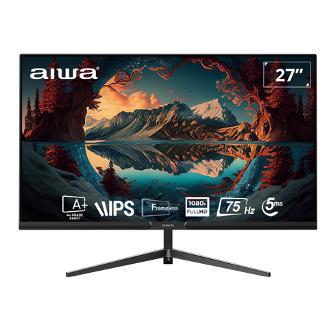 Màn hình văn phòng AIWA MF270B-V | 27 inch, Full HD, IPS, 75Hz, 5ms