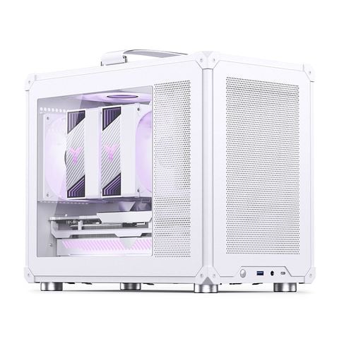 Thùng máy Jonsbo C6 Max Micro-ATX | Màu trắng