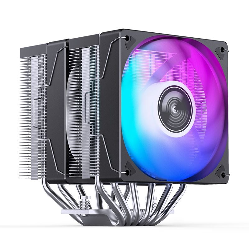 Tản nhiệt khí CPU Jonsbo CR-3000E ARGB | 2 Tháp, Đen