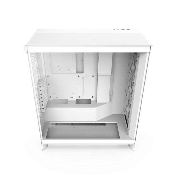  Thùng máy NZXT H7 Flow 2024 - White | kèm sẵn 3 fan F120Q (CM-H72FW-01) 