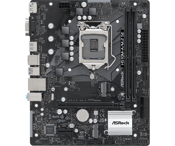  Mainboard ASRock H510M-A/M.2 SE DDR4 | LGA 1200, mATX, 2 khe RAM 