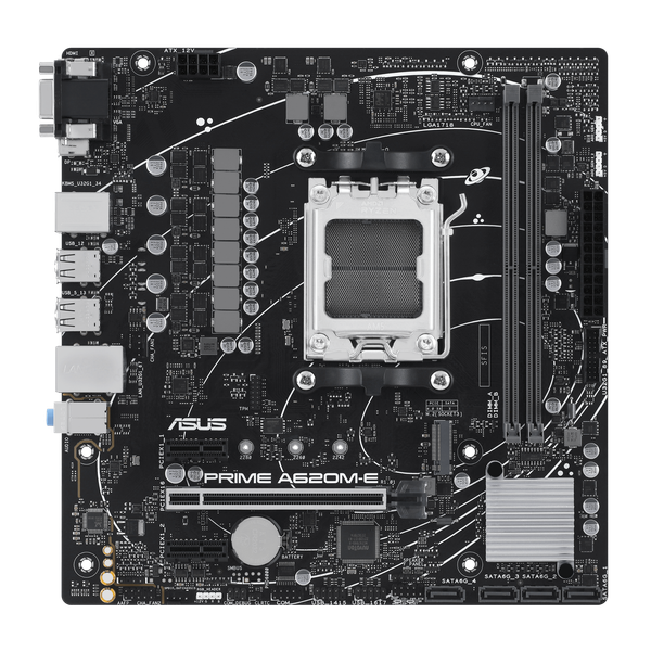  Mainboard ASUS Prime A620M-E DDR5 | AM5, mATX, 2 khe RAM 