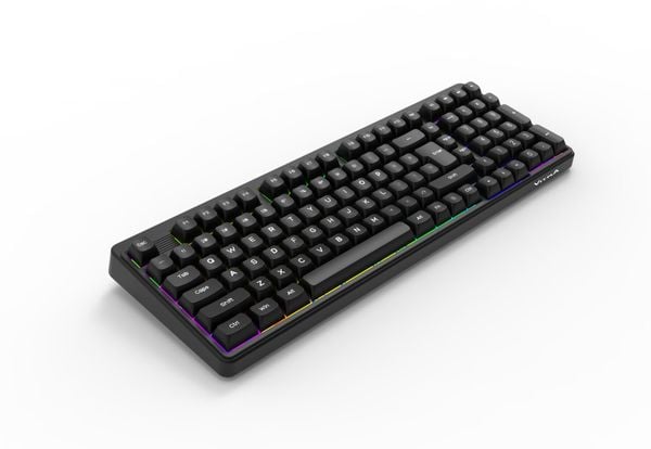  Bàn phím giả cơ gaming Vitra KL86 | Có dây, Full size, Multi LED Rainbow, Black 