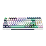  Bàn phím cơ Machenike K500 Pro-B94W | Wireless, Tri-Mode RGB, White, Silver Switch 