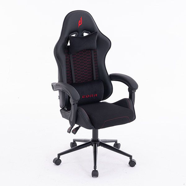  Ghế gaming E DRA Citizen EGC236 | Đen đỏ, 120kg, Chân xoay, Da PU 