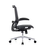  Ghế công thái học E DRA EEC217 | Đen, 120kg, Chân xoay, Lưng lưới 