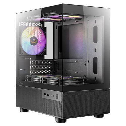  Thùng máy Antec CX200M - Black | Không kèm fan, hồ cá 