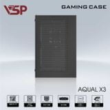  Thùng máy VSP Aqual X3 - Đen | Không kèm fan 