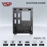  Thùng máy VSP Aqual X3 - Đen | Không kèm fan 
