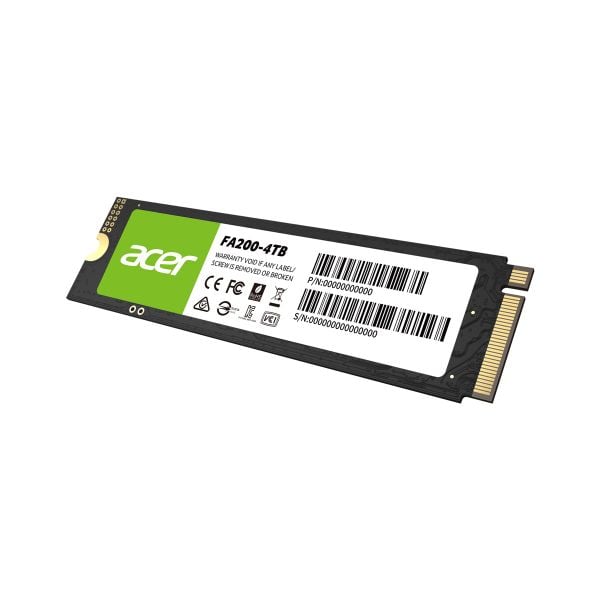 Ổ cứng SSD Acer FA200 1TB | PCIe Gen4 x4 NVMe, M.2 2280 
