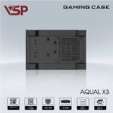  Thùng máy VSP Aqual X3 - Đen | Không kèm fan 