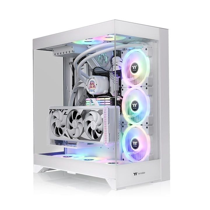Thùng máy Thermaltake CTE E550 TG Snow - White | Không kèm fan (CA-1Z8-00M6WN-00)