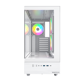  Thùng máy Montech XR ATX - White | Hồ cá, kèm sẵn 3 fan 